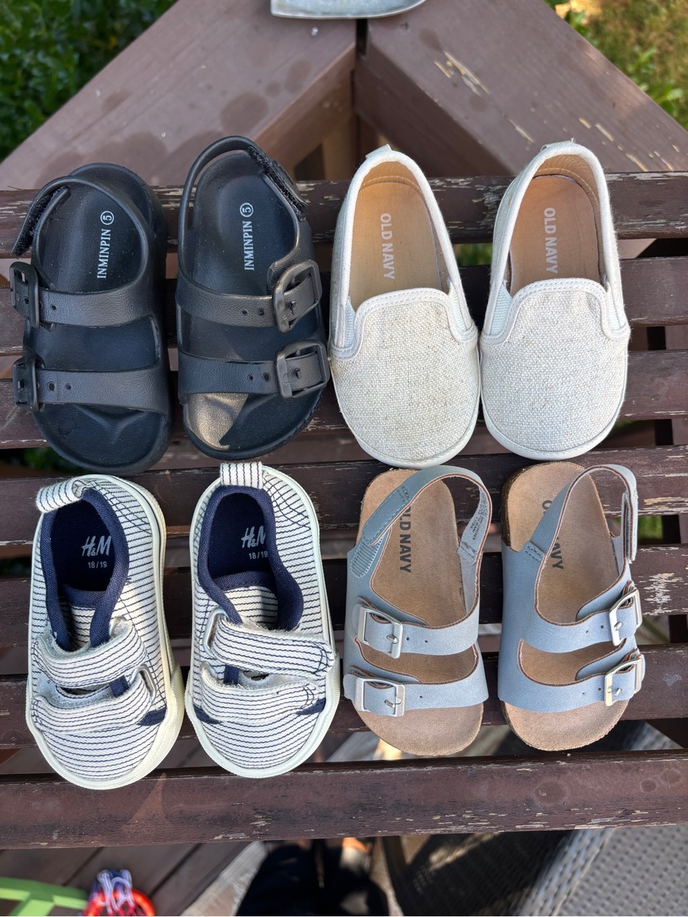 H&M and Old Navy toddler shoes size 5